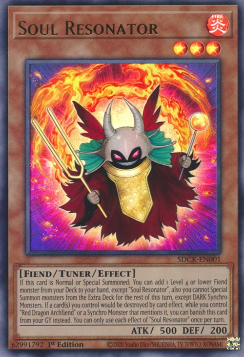 Soul Resonator [SDCK-EN001] Ultra Rare | Jomio and Rueliete's Cards and Comics