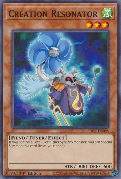 Creation Resonator [SDCK-EN005] Common | Jomio and Rueliete's Cards and Comics