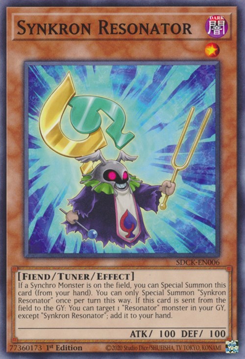 Synkron Resonator [SDCK-EN006] Common | Jomio and Rueliete's Cards and Comics
