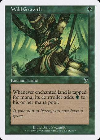 Wild Growth [Seventh Edition] | Jomio and Rueliete's Cards and Comics