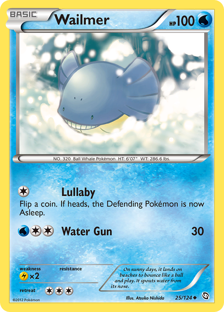 Wailmer (25/124) [Black & White: Dragons Exalted] | Jomio and Rueliete's Cards and Comics
