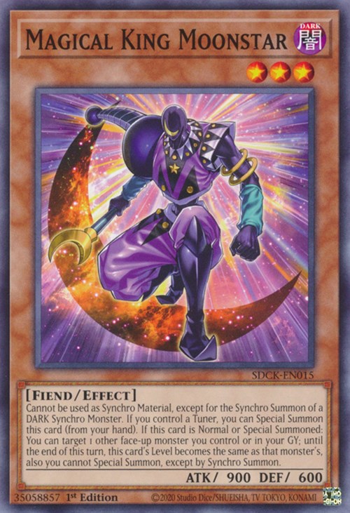 Magical King Moonstar [SDCK-EN015] Common | Jomio and Rueliete's Cards and Comics