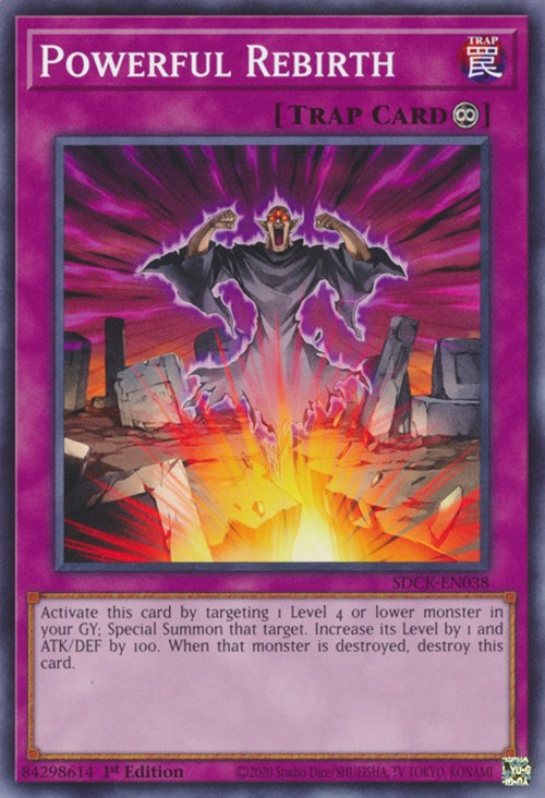 Powerful Rebirth [SDCK-EN038] Common | Jomio and Rueliete's Cards and Comics