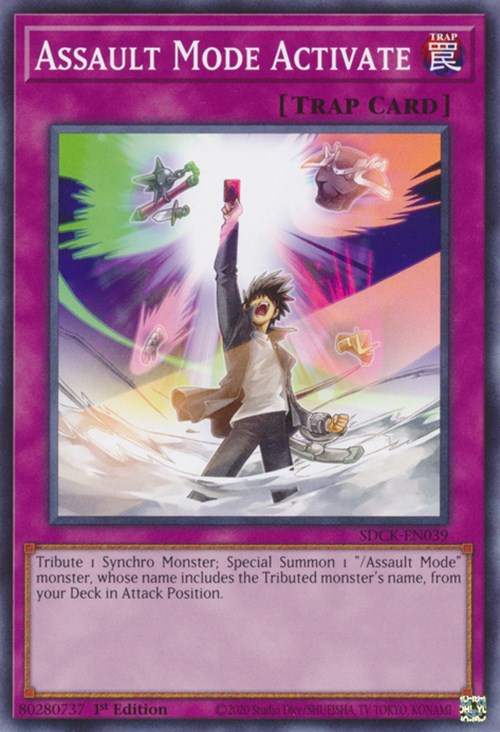 Assault Mode Activate [SDCK-EN039] Common | Jomio and Rueliete's Cards and Comics