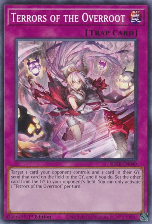 Terrors of the Overroot [SDCK-EN040] Common | Jomio and Rueliete's Cards and Comics