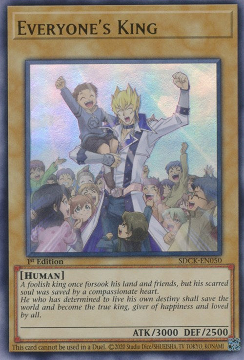 Everyone's King [SDCK-EN050] Ultra Rare | Jomio and Rueliete's Cards and Comics