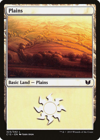 Plains (323) [Commander 2015] | Jomio and Rueliete's Cards and Comics