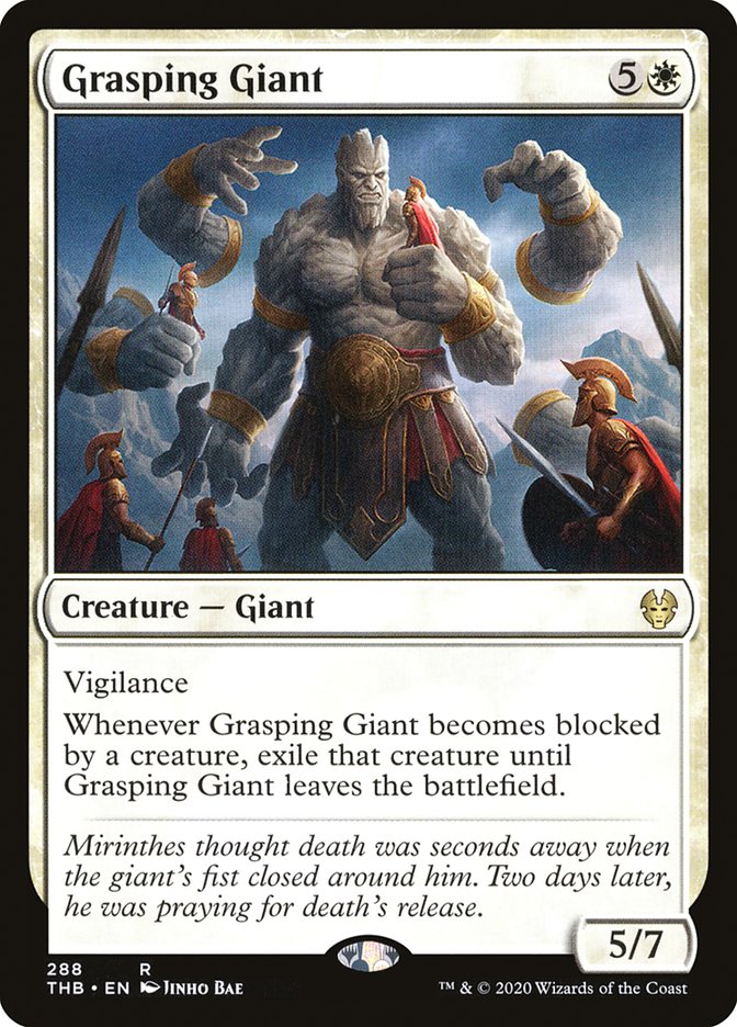 Grasping Giant [Theros Beyond Death] | Jomio and Rueliete's Cards and Comics