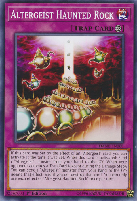 Altergeist Haunted Rock [DANE-EN068] Common | Jomio and Rueliete's Cards and Comics