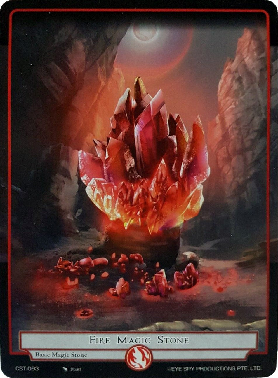 Fire Magic Stone (CST-093) [Clash of the Star Trees] | Jomio and Rueliete's Cards and Comics