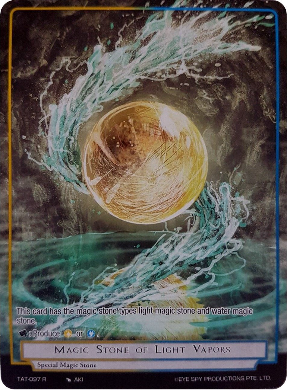 Magic Stone of Light Vapors (Reprint) (TAT-097 R) [Clash of the Star Trees] | Jomio and Rueliete's Cards and Comics