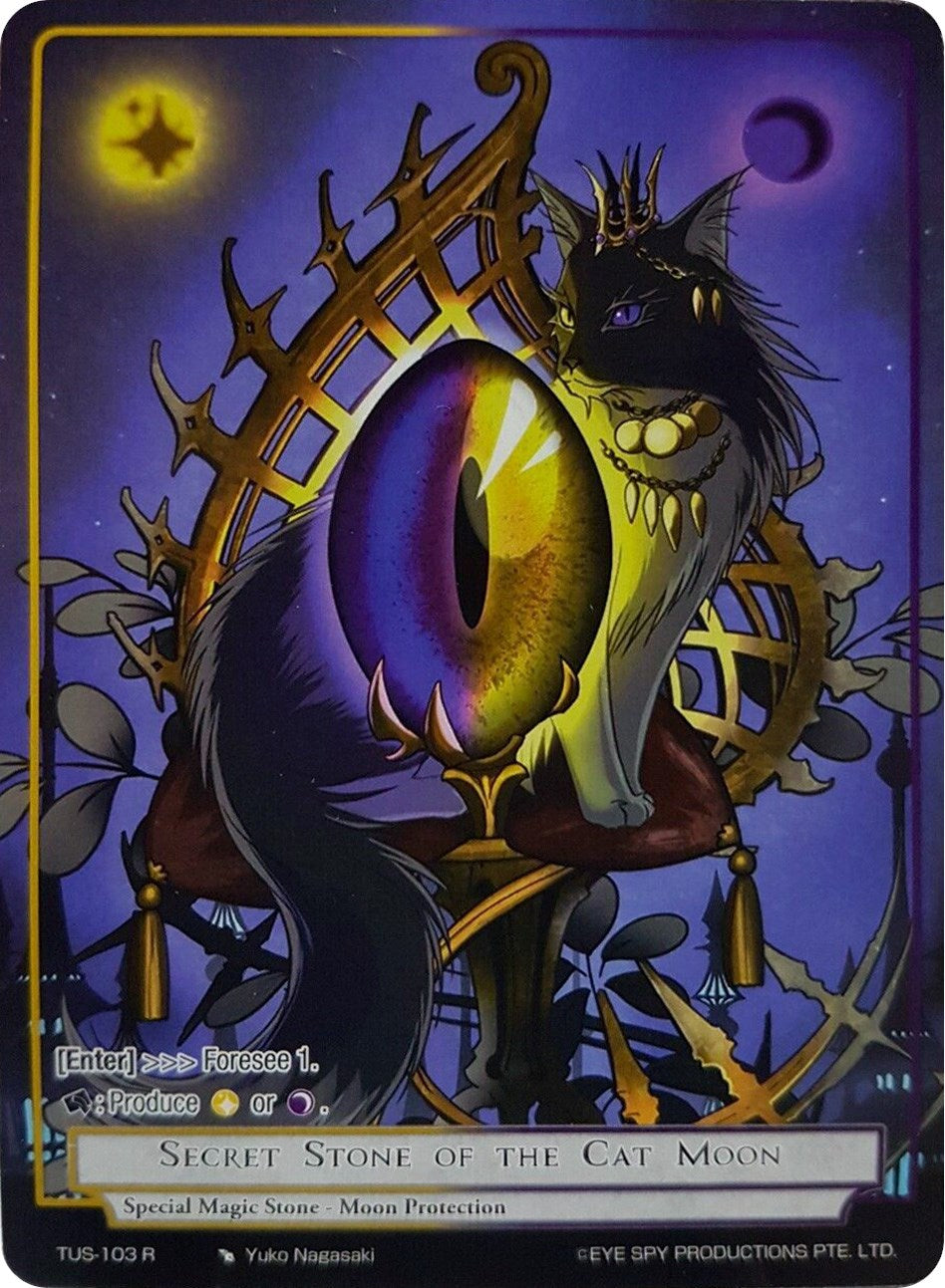 Secret Stone of the Cat Moon (Reprint) (TUS-103 R) [Clash of the Star Trees] | Jomio and Rueliete's Cards and Comics