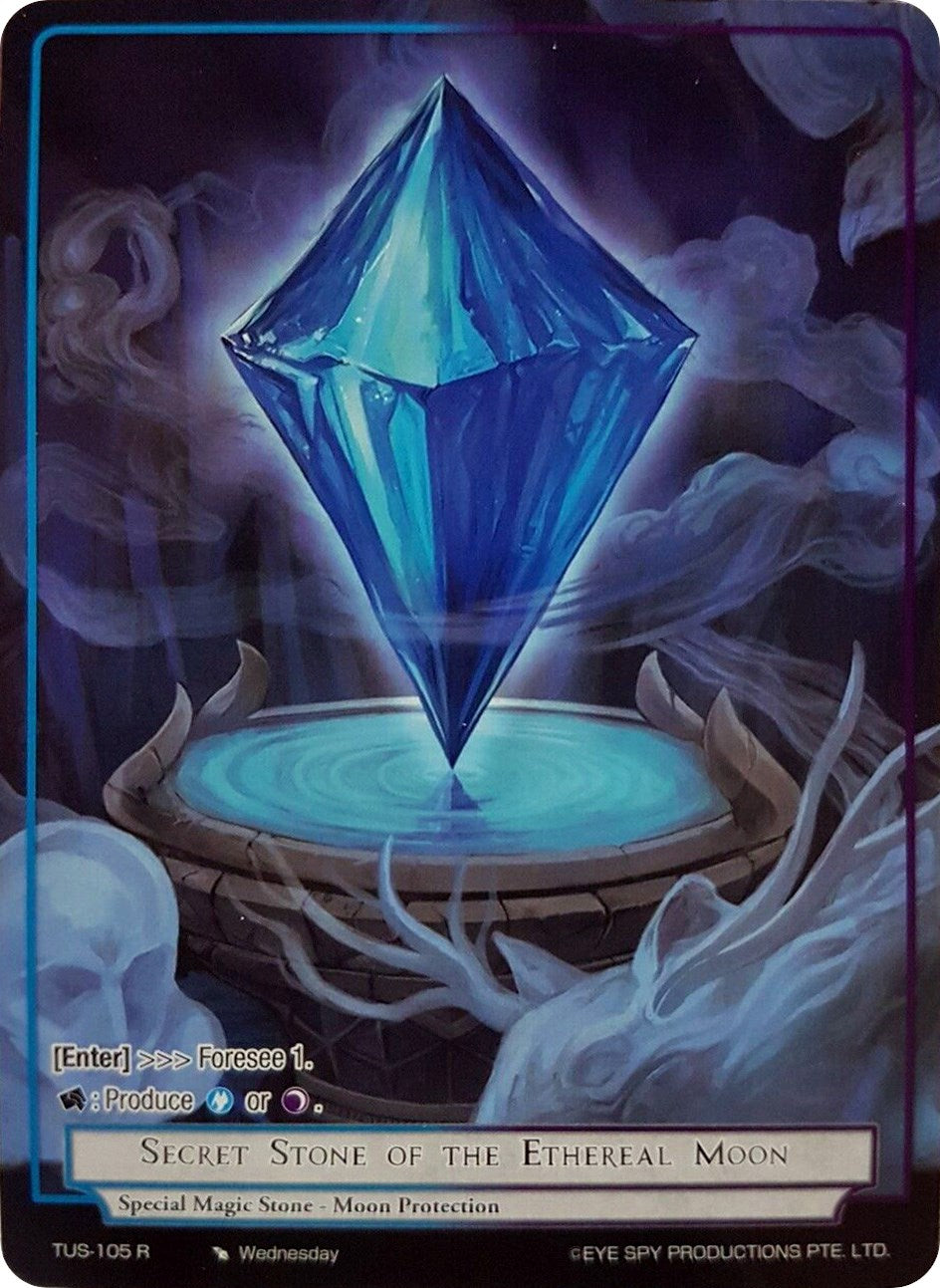 Secret Stone of the Ethereal Moon (Reprint) (TUS-105 R) [Clash of the Star Trees] | Jomio and Rueliete's Cards and Comics
