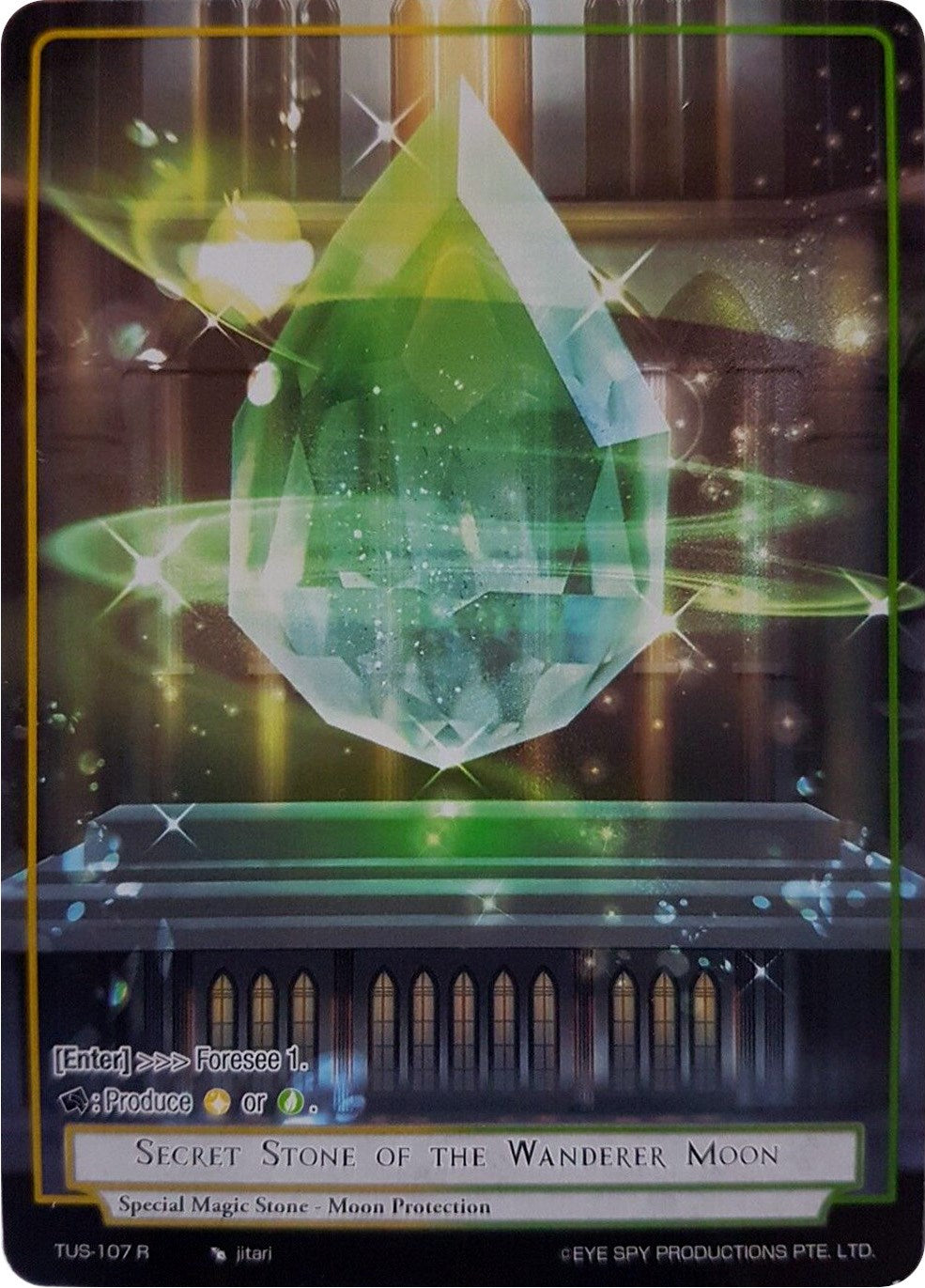 Secret Stone of the Wanderer Moon (Reprint) (TUS-107 R) [Clash of the Star Trees] | Jomio and Rueliete's Cards and Comics