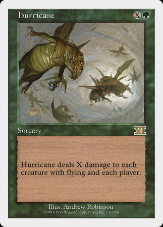 Hurricane [Classic Sixth Edition] | Jomio and Rueliete's Cards and Comics