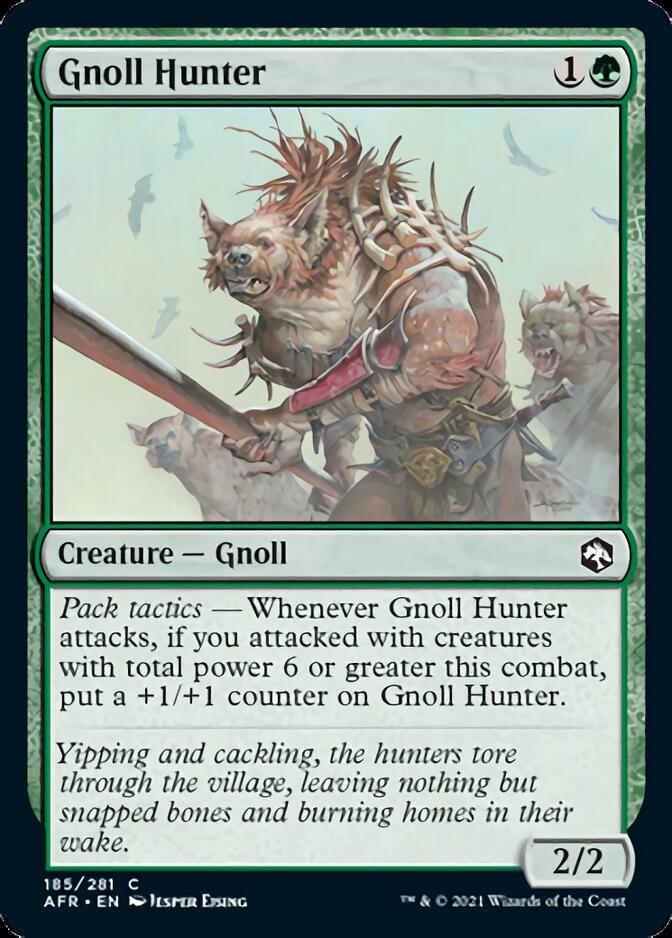 Gnoll Hunter [Dungeons & Dragons: Adventures in the Forgotten Realms] | Jomio and Rueliete's Cards and Comics