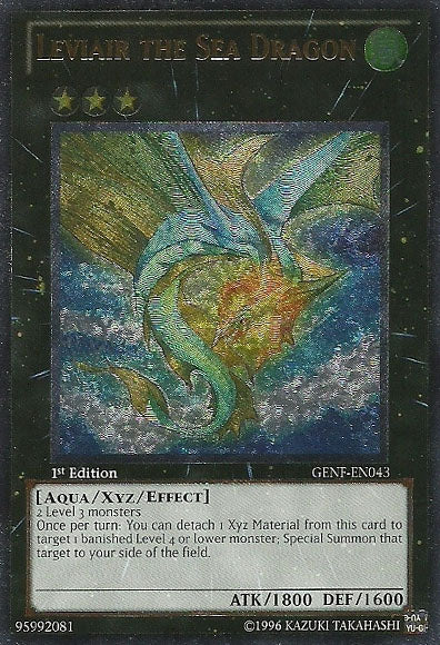 Leviair the Sea Dragon (UTR) [GENF-EN043] Ultimate Rare | Jomio and Rueliete's Cards and Comics