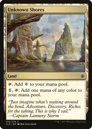 Unknown Shores [Ixalan] | Jomio and Rueliete's Cards and Comics