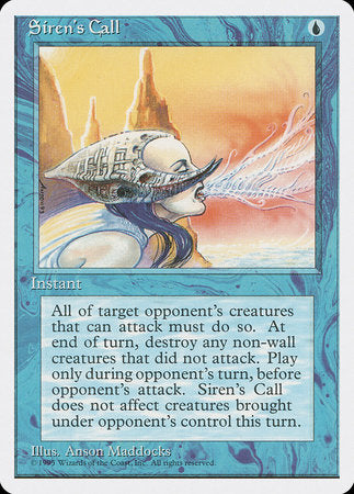 Siren's Call [Fourth Edition] | Jomio and Rueliete's Cards and Comics