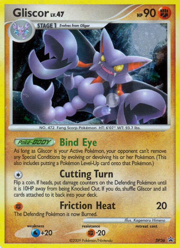 Gliscor (DP36) [Diamond & Pearl: Black Star Promos] | Jomio and Rueliete's Cards and Comics