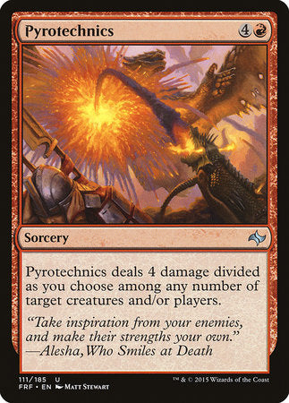 Pyrotechnics [Fate Reforged] | Jomio and Rueliete's Cards and Comics