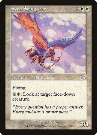 Aven Soulgazer [Onslaught] | Jomio and Rueliete's Cards and Comics