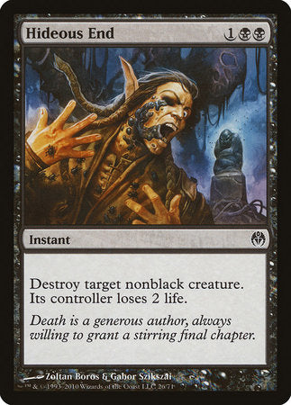 Hideous End [Duel Decks: Phyrexia vs. the Coalition] | Jomio and Rueliete's Cards and Comics