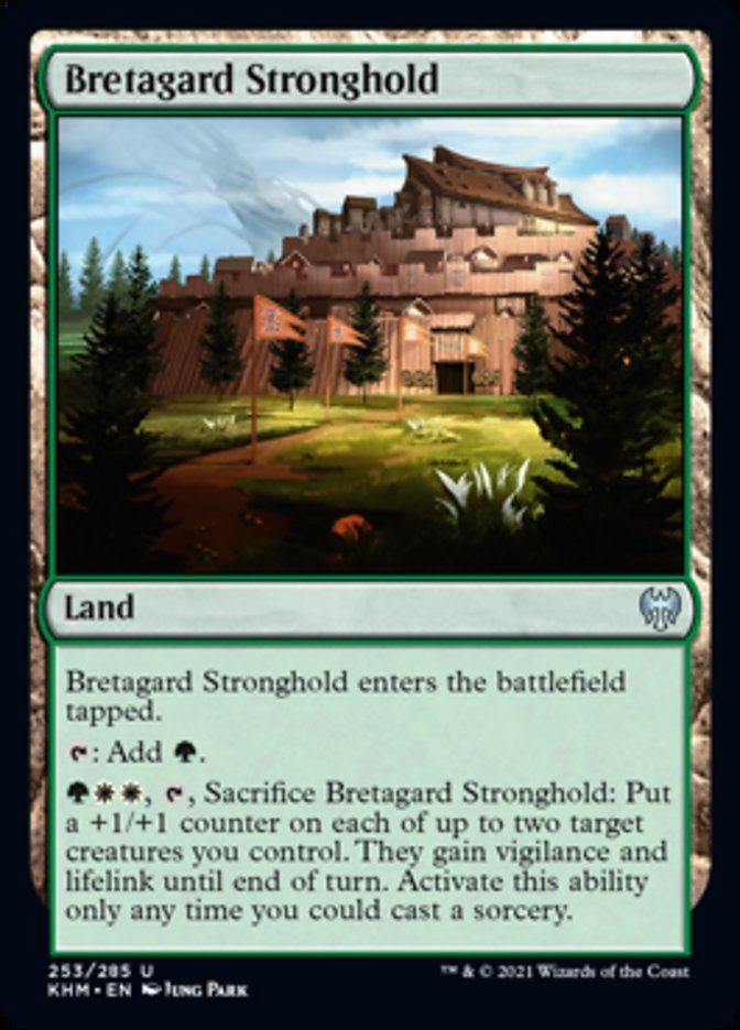 Bretagard Stronghold [Kaldheim] | Jomio and Rueliete's Cards and Comics