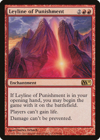 Leyline of Punishment [Magic 2011] | Jomio and Rueliete's Cards and Comics