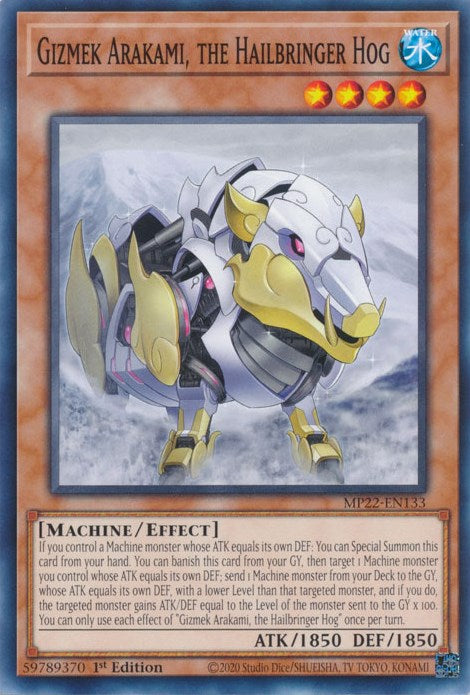 Gizmek Arakami, the Hailbringer Hog [MP22-EN133] Common | Jomio and Rueliete's Cards and Comics