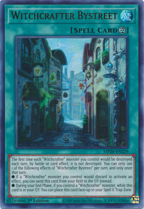 Witchcrafter Bystreet [MP20-EN229] Ultra Rare | Jomio and Rueliete's Cards and Comics