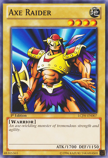 Axe Raider [LCJW-EN007] Common | Jomio and Rueliete's Cards and Comics