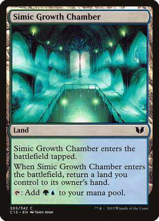 Simic Growth Chamber [Commander 2015] | Jomio and Rueliete's Cards and Comics
