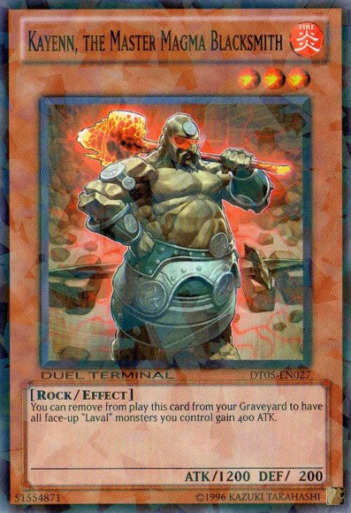 Kayenn, the Master Magma Blacksmith [DT05-EN027] Common | Jomio and Rueliete's Cards and Comics