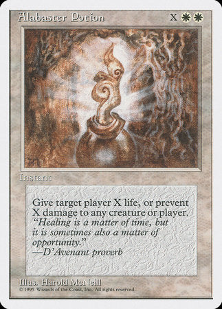 Alabaster Potion [Fourth Edition] | Jomio and Rueliete's Cards and Comics