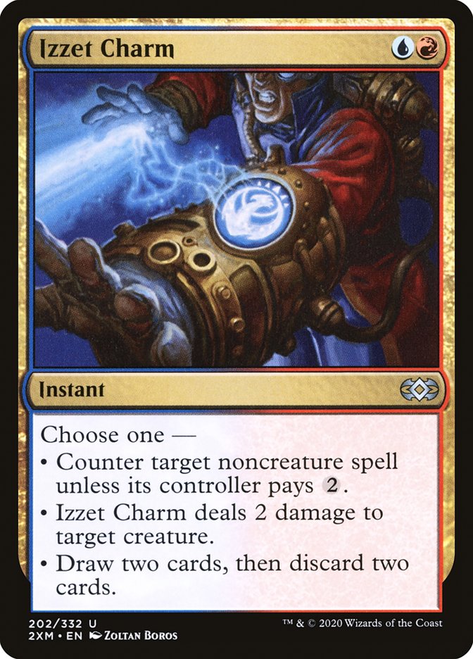 Izzet Charm [Double Masters] | Jomio and Rueliete's Cards and Comics