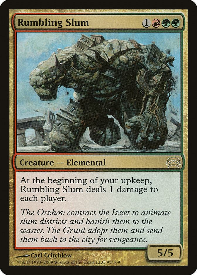 Rumbling Slum [Planechase] | Jomio and Rueliete's Cards and Comics