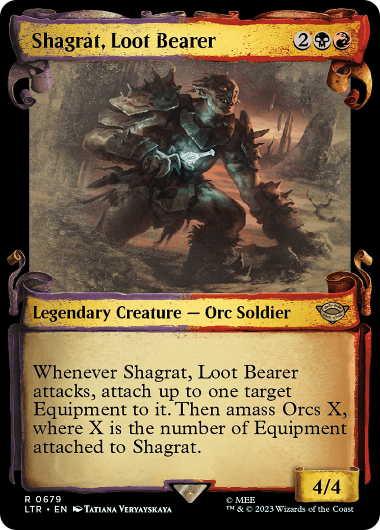 Shagrat, Loot Bearer [The Lord of the Rings: Tales of Middle-Earth Showcase Scrolls] | Jomio and Rueliete's Cards and Comics