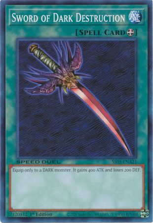 Sword of Dark Destruction [SS05-ENA21] Common | Jomio and Rueliete's Cards and Comics