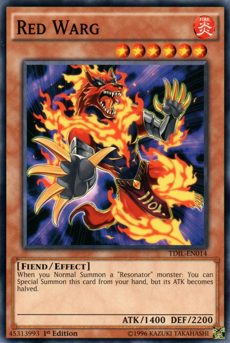Red Warg [TDIL-EN014] Common | Jomio and Rueliete's Cards and Comics