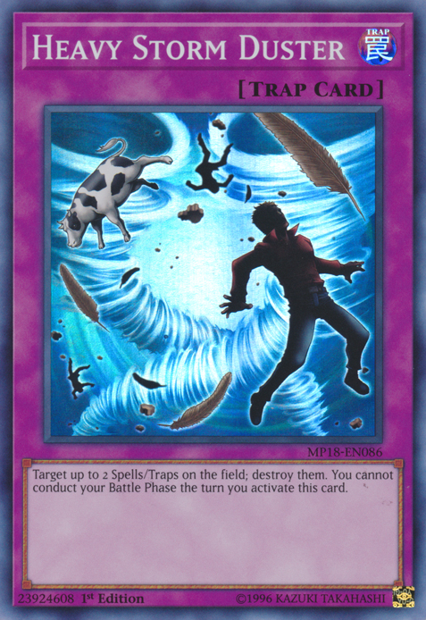 Heavy Storm Duster [MP18-EN086] Super Rare | Jomio and Rueliete's Cards and Comics