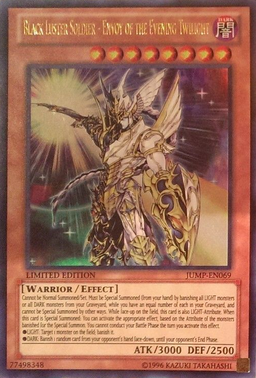 Black Luster Soldier - Envoy of the Evening Twilight [JUMP-EN069] Ultra Rare | Jomio and Rueliete's Cards and Comics