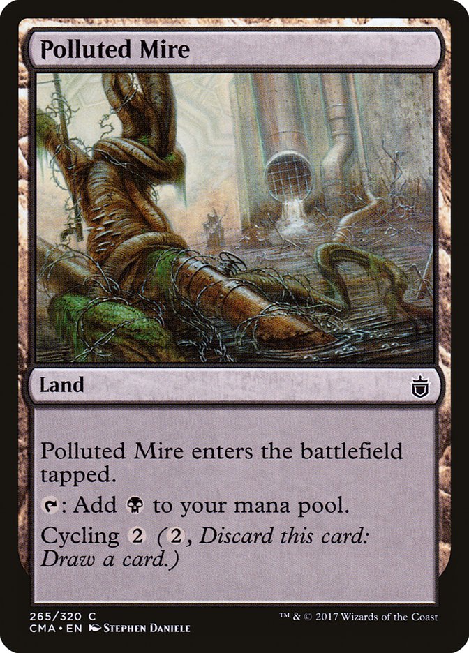 Polluted Mire [Commander Anthology] | Jomio and Rueliete's Cards and Comics