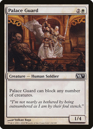 Palace Guard [Magic 2011] | Jomio and Rueliete's Cards and Comics