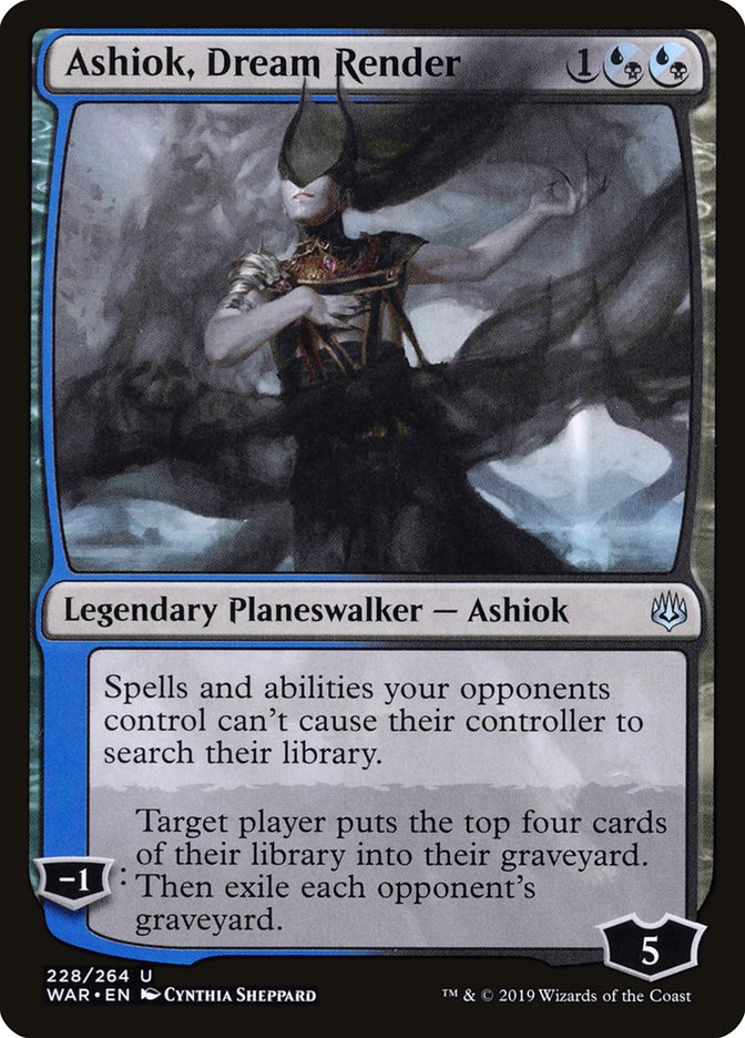 Ashiok, Dream Render [War of the Spark] | Jomio and Rueliete's Cards and Comics