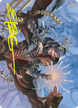 Valentin, Dean of the Vein Art Card (Gold-Stamped Signature) [Strixhaven: School of Mages Art Series] | Jomio and Rueliete's Cards and Comics