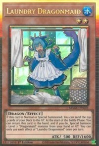 Laundry Dragonmaid [MAGO-EN021] Gold Rare | Jomio and Rueliete's Cards and Comics