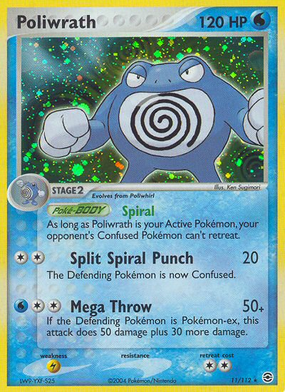 Poliwrath (11/112) [EX: FireRed & LeafGreen] | Jomio and Rueliete's Cards and Comics