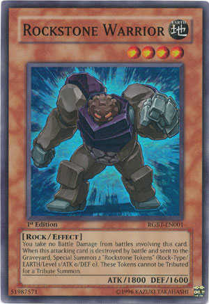 Rockstone Warrior [RGBT-EN001] Super Rare | Jomio and Rueliete's Cards and Comics