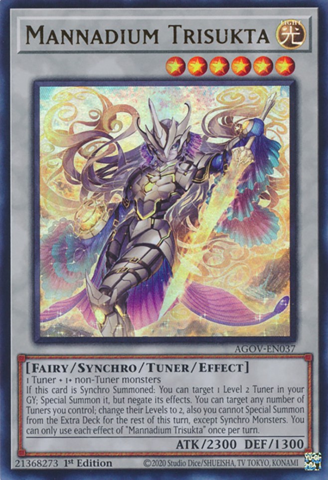 Mannadium Trisukta [AGOV-EN037] Ultra Rare | Jomio and Rueliete's Cards and Comics